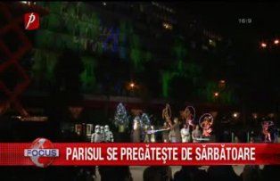 Parisul se pregateste de sarbatoare