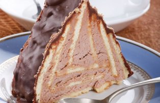 Prajitura „Cabana“ cu crema de cacao