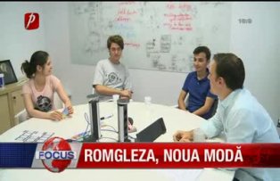 Romgleza noua moda