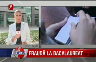 Frauda la bacalaureat