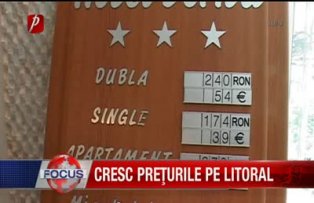 Cresc preturile pe litoral