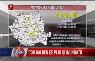Cod galben de ploi si inundatii
