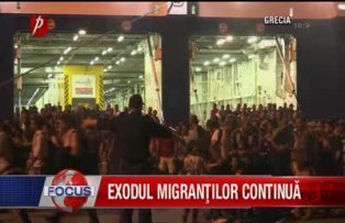 Exodul migrantilor continua