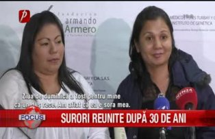 Surori reunite dupa 30 de ani