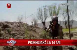 Profesoara la 14 ani