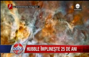Hubble implineste 25 de ani