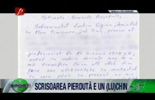 Scrisoarea pierduta e un (Lu)chin