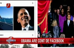 Obama are cont de facebook