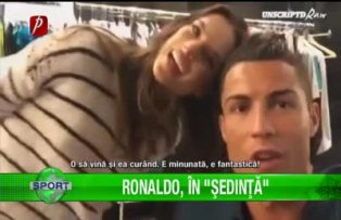 Ronaldo, în "şedinţă"