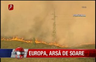 Europa arsă de soare