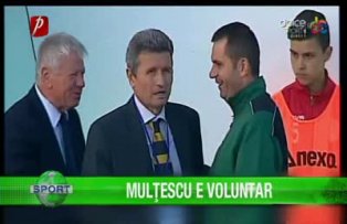Mulţescu e voluntar
