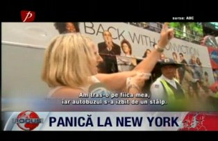 Panica la New York