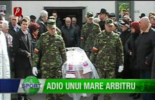 Adio unui mare arbitru