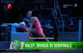 Halep, învinsă în semifinale