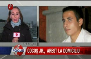 Cocos Jr arestat la domiciliu