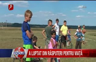 A luptat din rasputeri pentru viata
