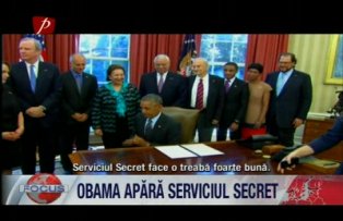 Obama apara serviciul secret