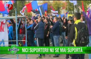 Nici suporterii nu se mai suportă
