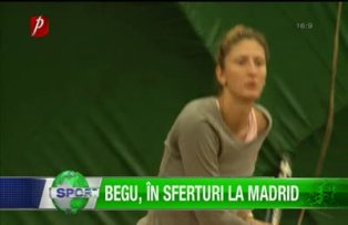 Begu, în sferturi la Madrid