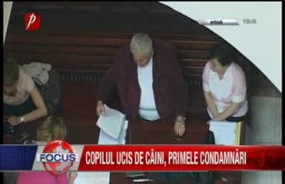 Copilul ucis de caini primele condamnari