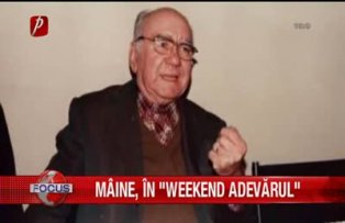 Mâine, în "Weekend Adevărul"