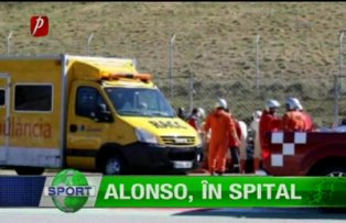 Alonso, în spital