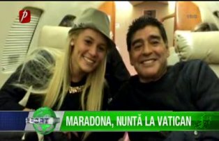 Maradona, nuntă la Vatican