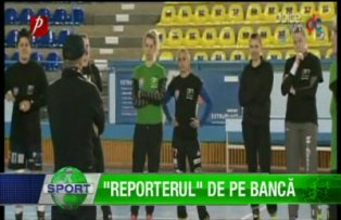 "Reporterul" de pe bancă