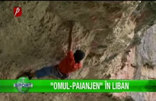 "Omul-păianjen" în Liban