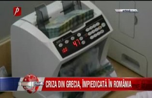 Criza din Grecia impiedicata in Romania
