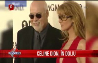 Celine Dion in doliu