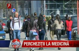 Perchezitii la medicina