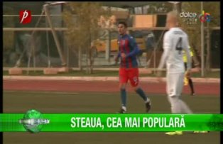 Steaua, cea mai populară