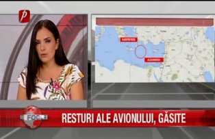 Resturi ale avionului, găsite