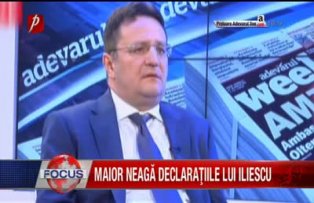 Maior neaga declaratile lui Iliescu