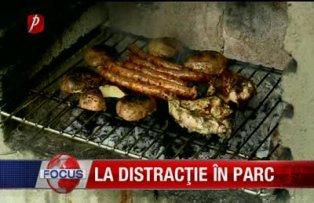 La distractie in parc