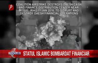 Statul Islamic bombardat financiar