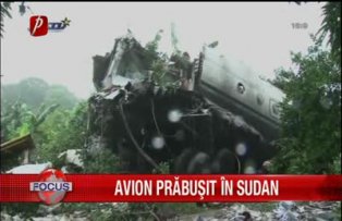 Avion prabusit in Sudan