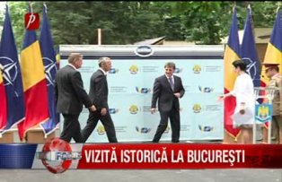 Vizita istorica la Bucuresti
