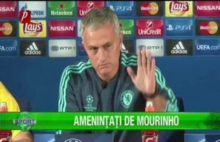 Ameninţaţi de Mourinho