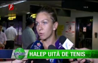 Halep uită de tenis