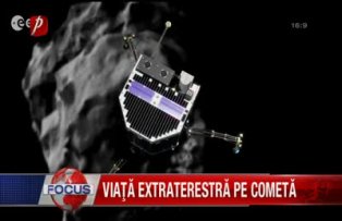 Viata extraterestra pe cometa