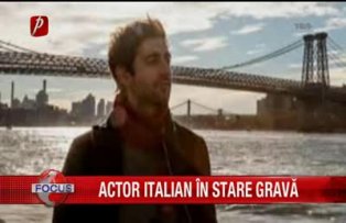 Actor italian in stare grava