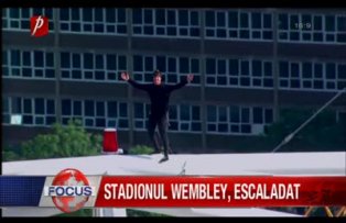 Stadionul Wembley excaladat