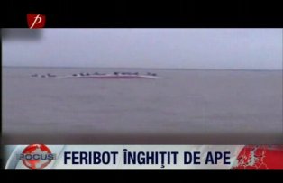 Feribot inghitit de ape