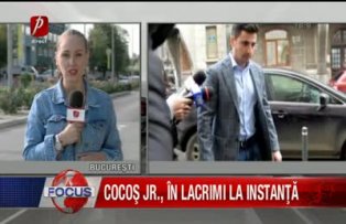 Cocos Jr in lacrimi la instanta