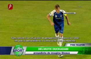 Keşeru, "interzis" la Steaua