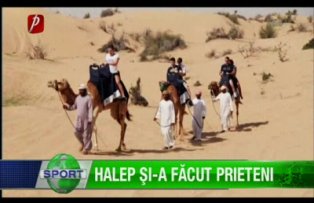 Halep şi-a făcut prieteni