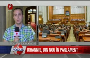 Iohannis din nou in parlament