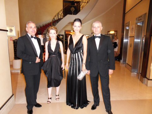 Andreea Raicu si Virgil Iantu, impresionati de grandoarea Festivalului de la Cannes